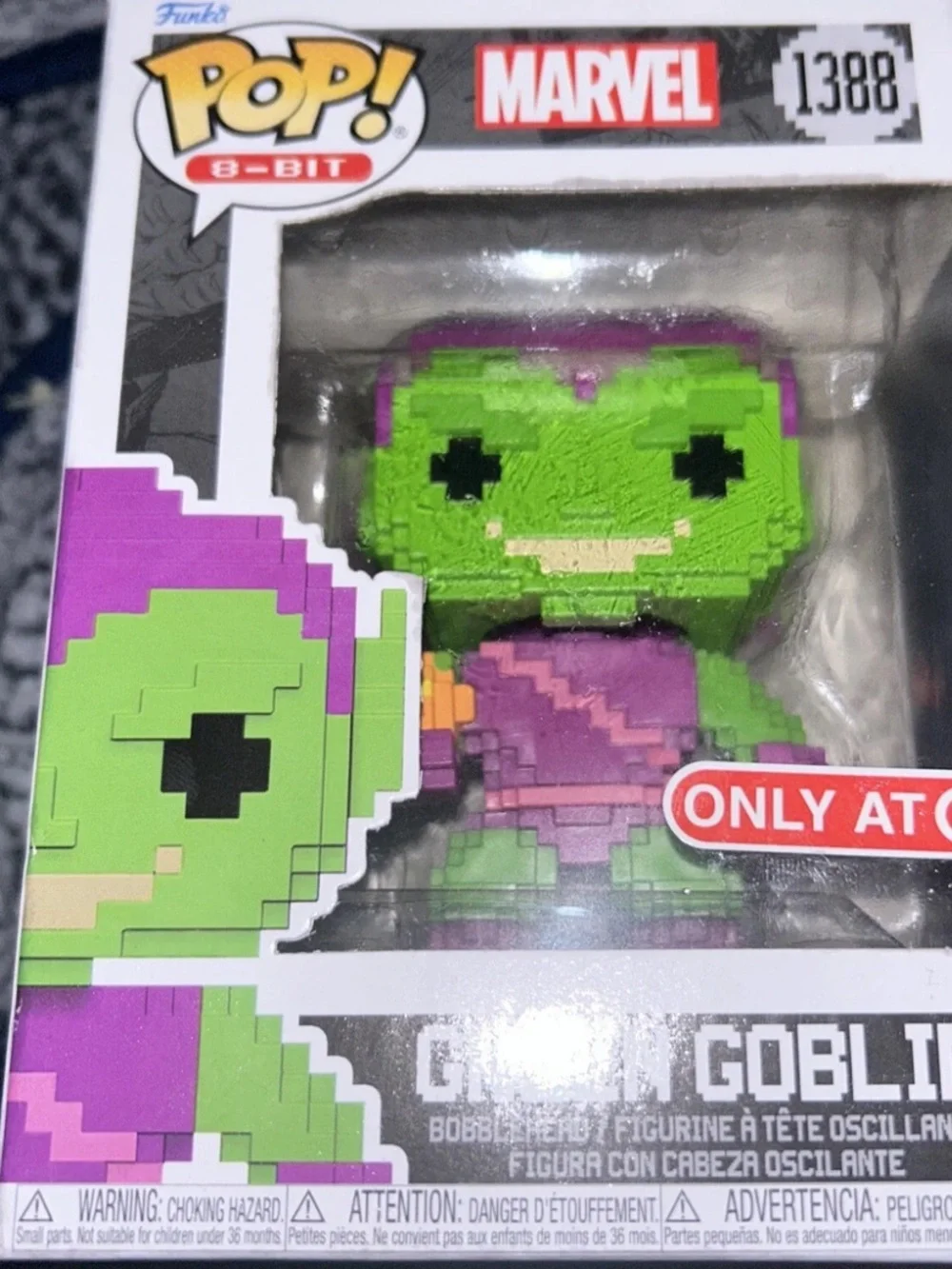 Funko Pop! Marvel: 8-Bit - Green Goblin - Marvel Comics - Marvel Comics - Collec